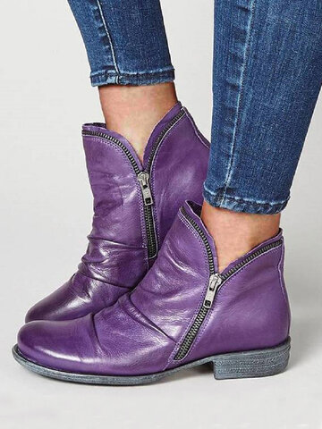 Women's Flat Ankle Boots