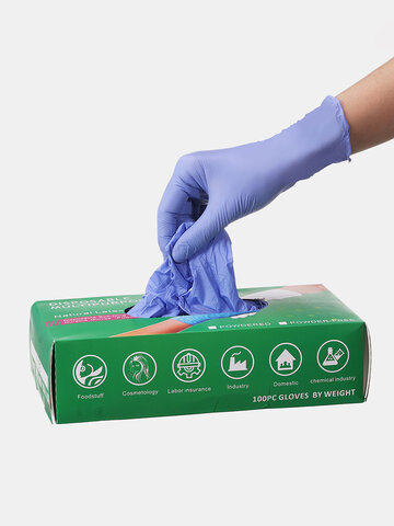 Gracosy- Blue Nitrile Gloves Disposable Latex Ultra
