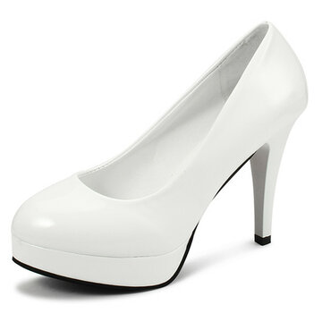 Pure Color High Heel Office Lady Pumps