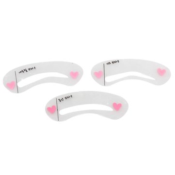 

Eyebrow Shaping Stencils Template Card Make Up Tool