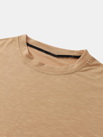 Simple Solid Color T-Shirts