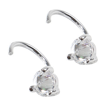 S925 Zirconia Stud Earrings