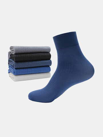 Mens Breathable Business Socks