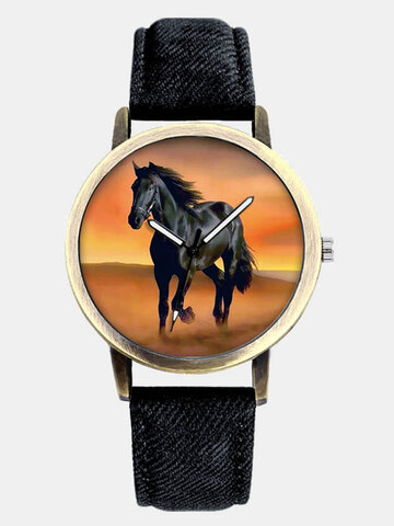 Horse Desert Quartz Watch