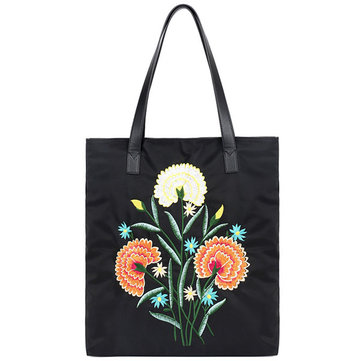 National style embroidered shoulder bag handbag