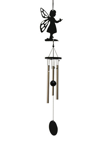 Металлический колокольчик ветра На открытом воздухе Сад украшения три трубы Авто спальня гостиная домашний декор