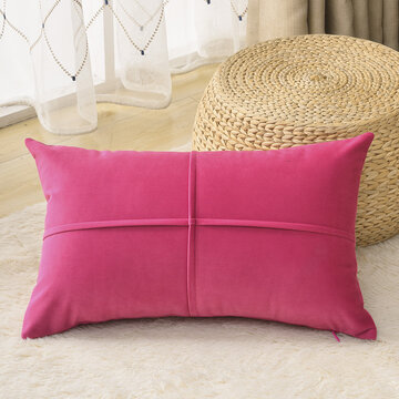 Velvet Cushion Waist Pillowcase Nordic Home Long Waist Pillowcase