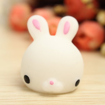 

Mochi Bunny Rabbit Squishy Squeeze Cute Healing Toy Kawaii Collection Stress Reliever Gift Decor