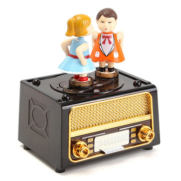 

For Elise Romantic Kissing Music Box Valentine's Day Creative Gift Present Home Decor