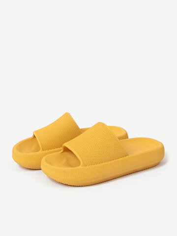Large Size Brief Casual Slides Slippers