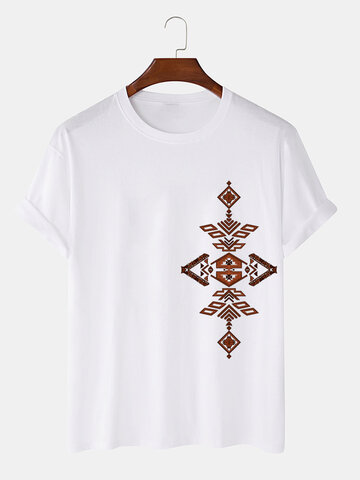 Этнические футболки Argyle Шаблон