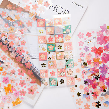 Cherry Blossoms DIY Stickers
