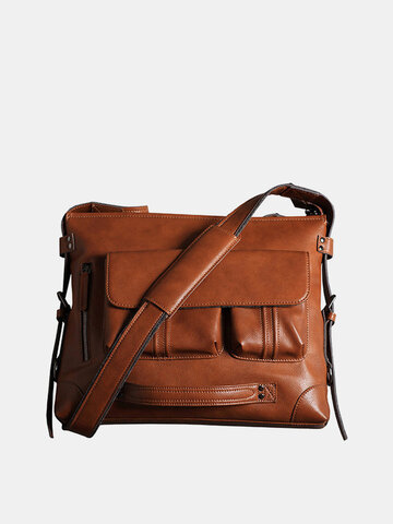 Casual Handbag Multifunction Backpack Solid Crossbody Ba