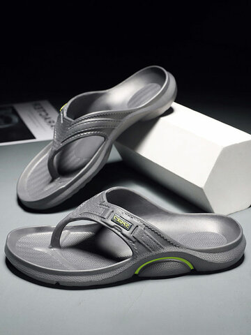Men Home Outdoor Soft Soled Slippers