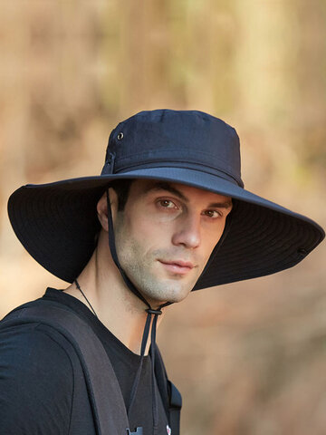 Oversized Brim Fisherman Hat Mountaineering Sun Hat