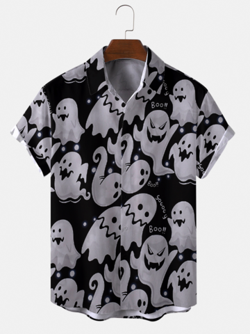 Camisas animadas de fantasmas de Halloween