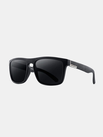 Men Square Frame HD Polarized Sunglasses