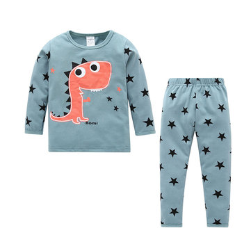 2Pcs Toddler Pajamas Set For 1Y-7Y