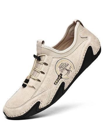 Menico أحذية جلدية مصنوعة يدويا أحذية بدون كعب للرجال