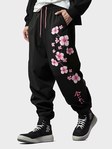 Japanese Cherry Blossoms Pants