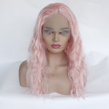

Corn Hot Curly Pink Wig, Inches
