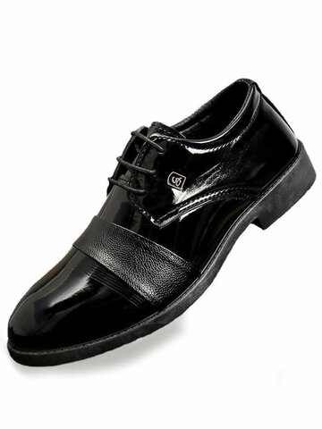 Men Black Formal Business Casual Shoes