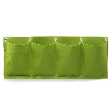 4 Pockets Wall Planter Growing Bags 