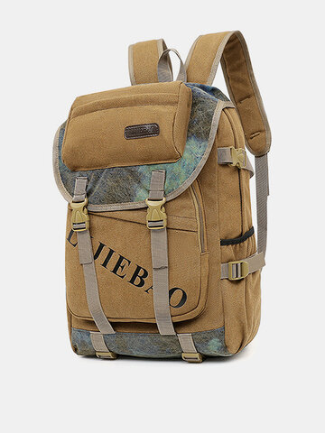 Canvas Fabric Travel Backpack