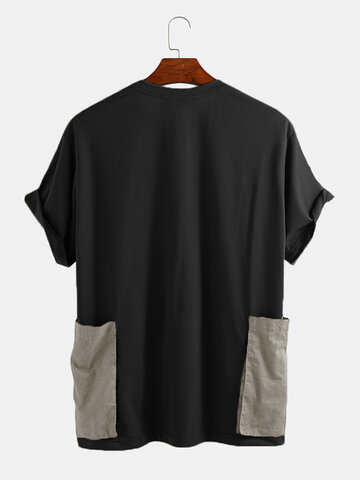 Sommerloses Kurzarm-T-Shirt für Herren