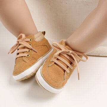 Baby Toddler Shoes Cute Lace-up Casual Shoes
