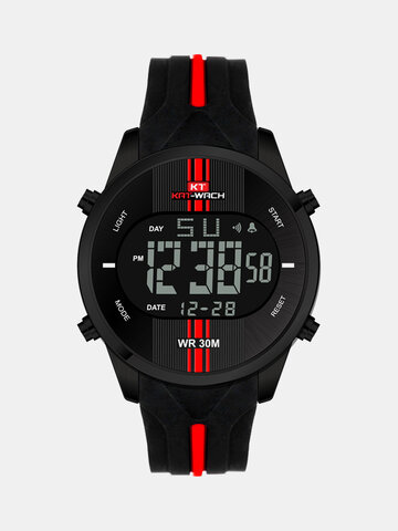 Waterproof Silicone Sports Watch 
