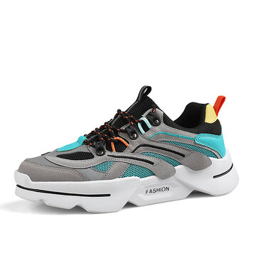 Men Color Blocking Stylish Chunky Sneakers