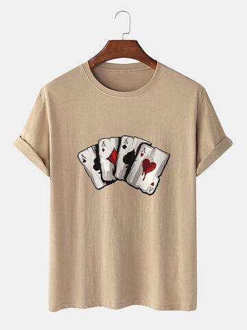 Poker Playing Card Graphics T-Shirts