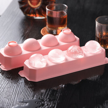 Round Ice Tray Mould Red Wine Drink Ice Cube Mould