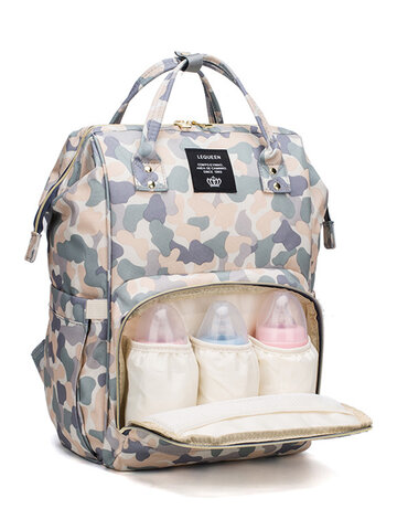 Baby Diaper Nappy Backpack Large Capacity Waterproof