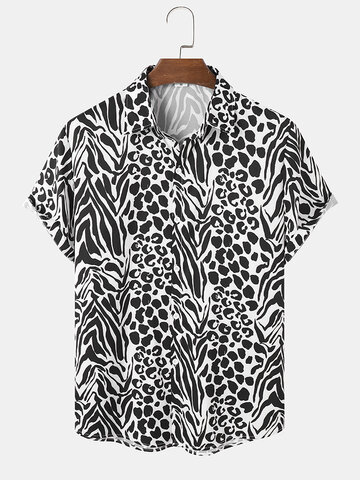 Leopard & Zebra Print Shirts
