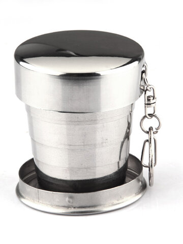 Folding Collapsible Metal Water Cup
