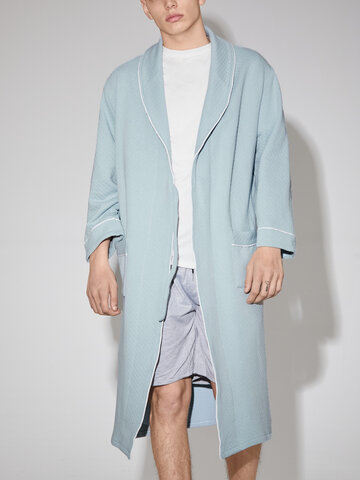 100% Cotton Solid Robe