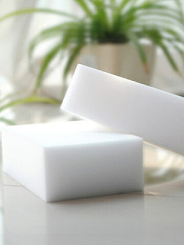 Limpador de esponja de melamina com esponja de borracha mágica