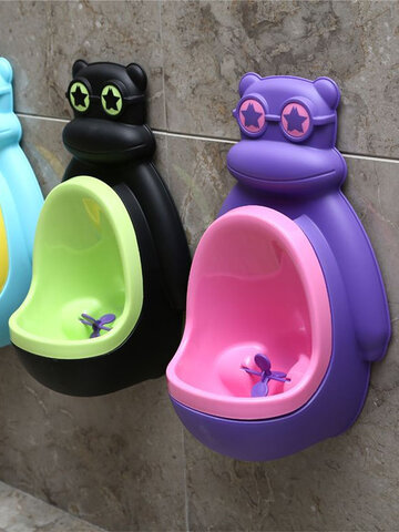 Wall Mounted Removable Toilet Urinal Children Kids Potty Bathroom