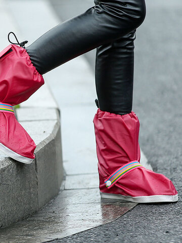 4 Colors Waterproof Men Women Rain Boots Cover