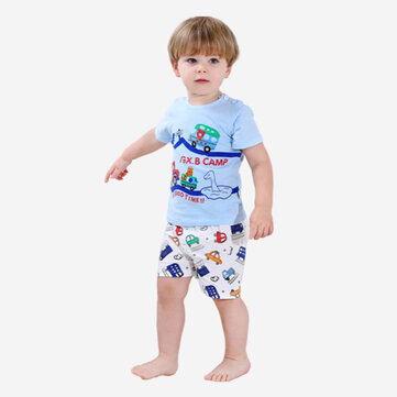 Pyjama imprimé garçon pour 1-5 ans