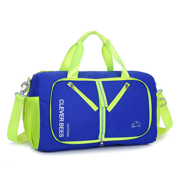 Nylon Waterproof Large Capacity Luggage Bag Foldable Shoulder Bag Clutch Bag For Men Women
