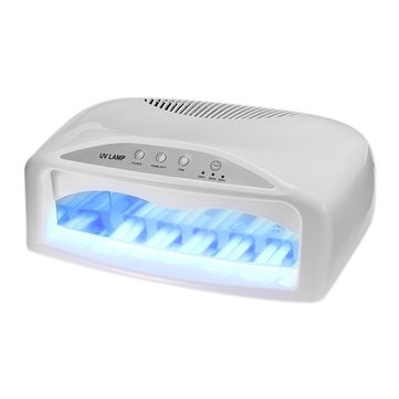 

2-hand 220V-240V 54W UV Curing Lamp Salon Fast-drying Nail Art Dryer Light Manicure