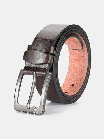 Men Faux Leather Belt Casual Fashion Business All-match Leather Belt
