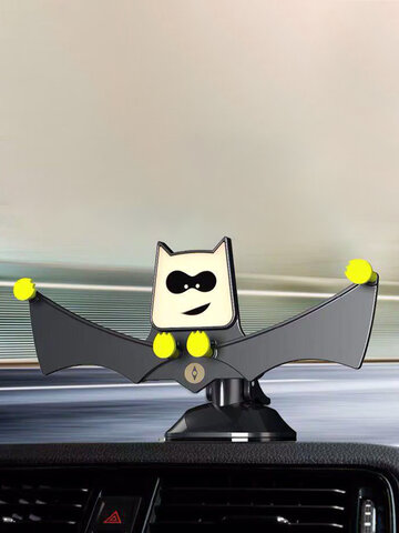 Bat Cartoon Shape Car Phone Navigation Bracket