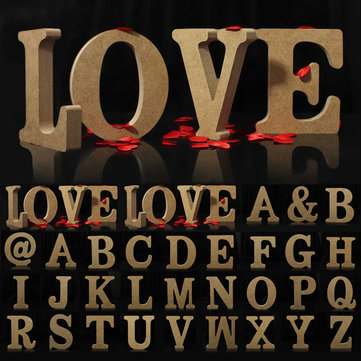 Nom de l&#39;alphabet en bois debout libre Nom Partie de mariage décoration