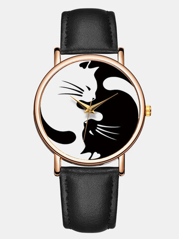 Black-White Cat Watch