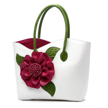 Brenice National Flower Decoration Handbag 