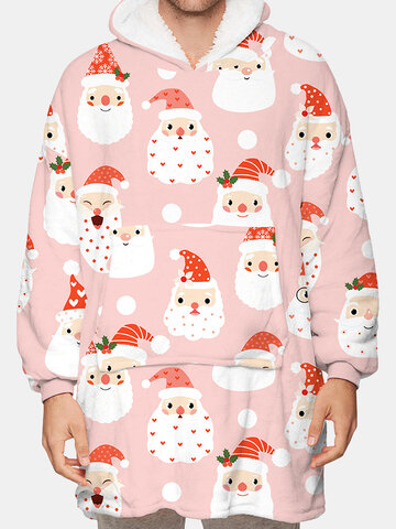 Cute Christmas Print Long Sleeve Loungewear
